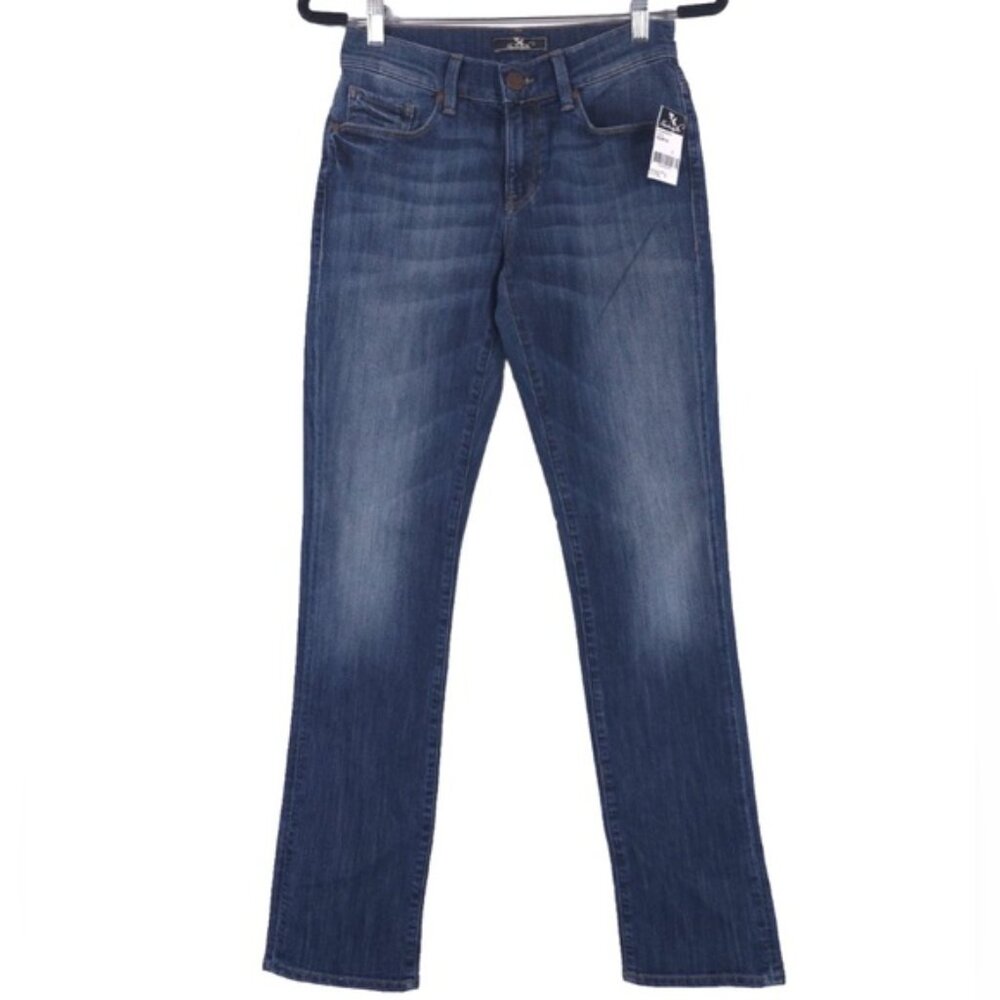 NWT 34 HERITAGE EMMA JANE Mid‎ Rise Straight Leg Jeans N042626 Size 27/33